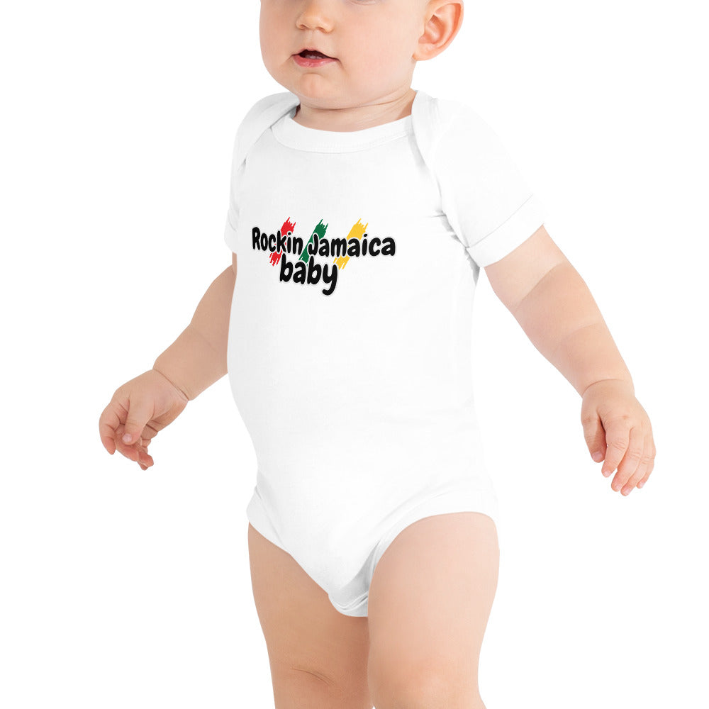 Rockin Jamaican Wears Baby Onesies - Rockin Jamaican Wears