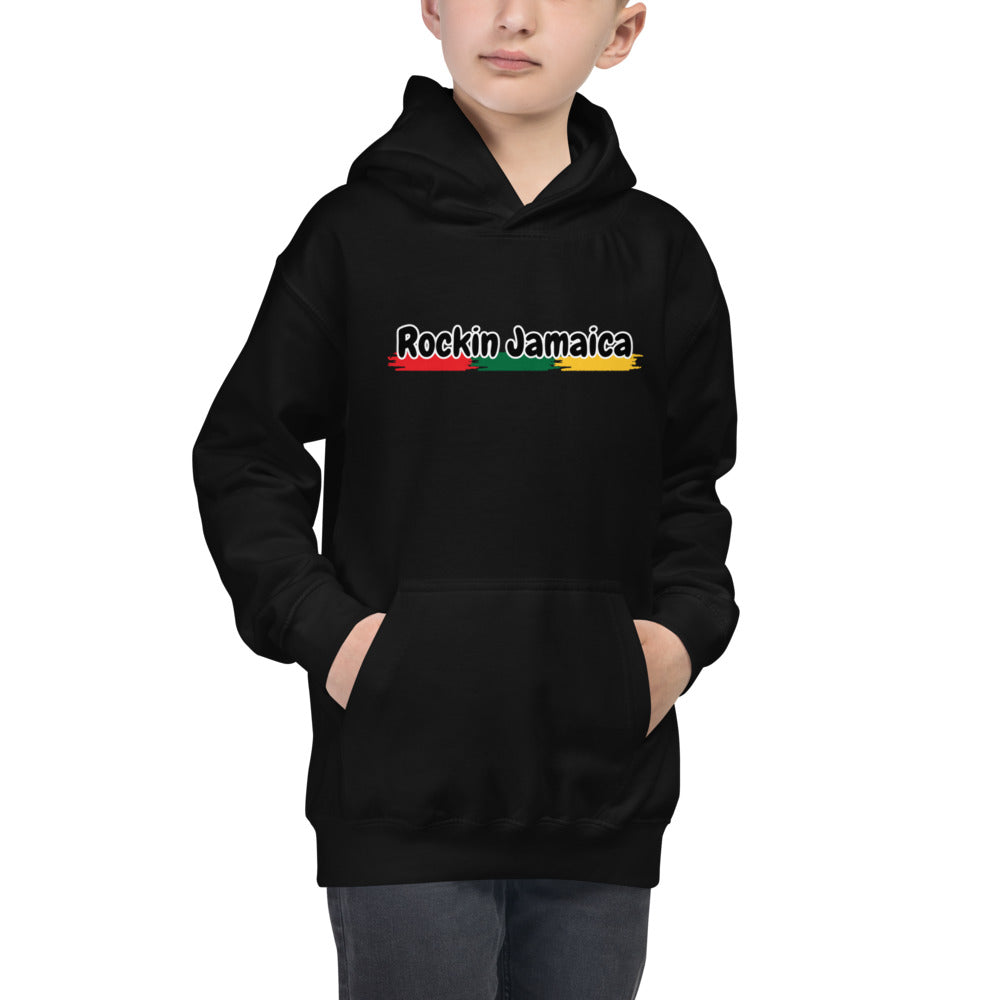 Rockin Jamaican Wears Kids Hoodie - Rockin Jamaican Wears