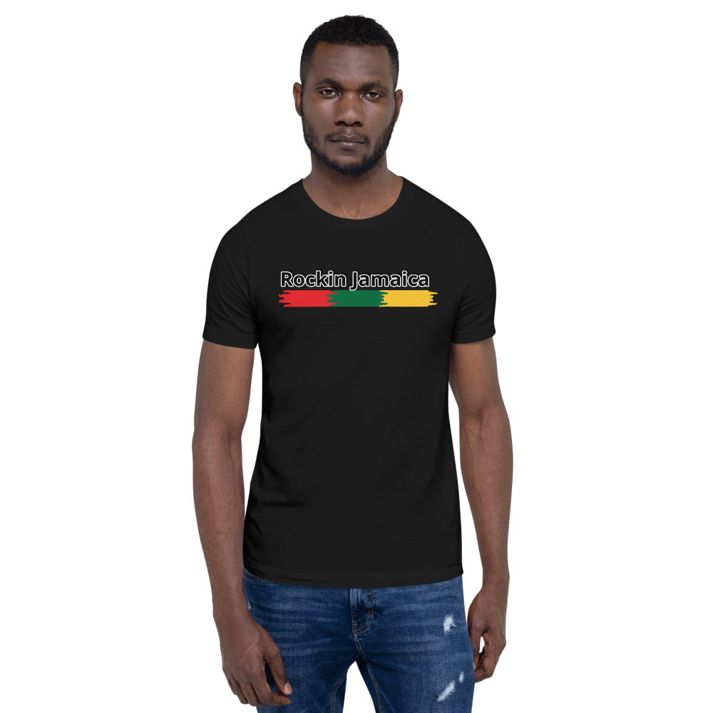 Rockin Jamaican Wears Unisex T-Shirt - Rockin Jamaican Wears