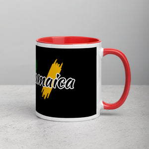 Rockin Jamaican Wears Mug with Color Inside - Rockin Jamaican Wears