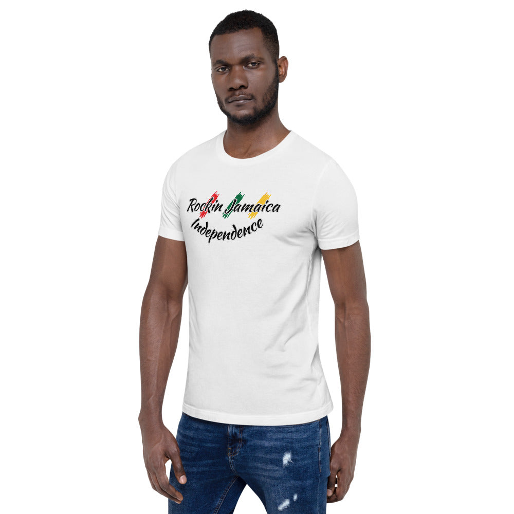 Rockin Jamaican Wears Independence Unisex T-Shirt - Rockin Jamaican Wears