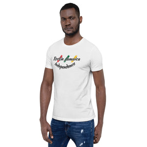 Rockin Jamaican Wears Independence Unisex T-Shirt - Rockin Jamaican Wears