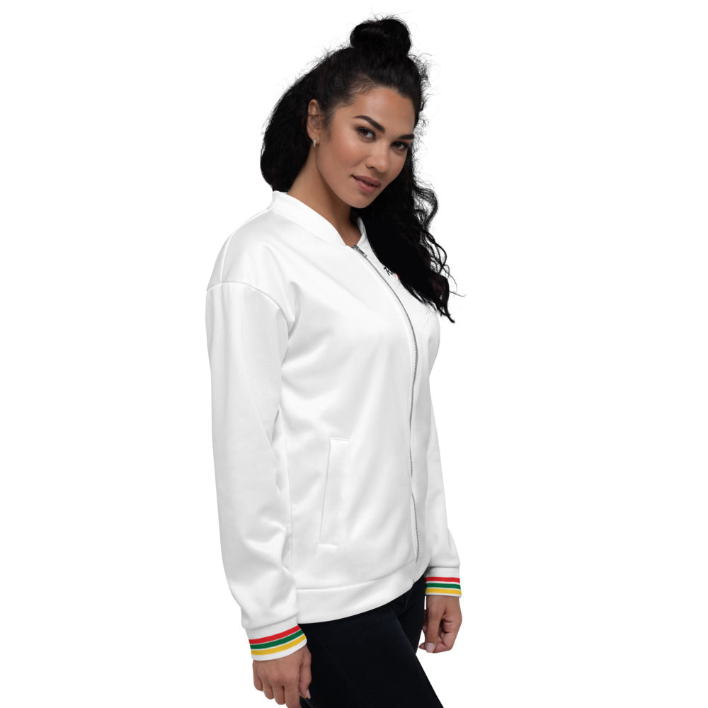 Rockin Jamaican Wears Unisex Bomber Jacket - Rockin Jamaican Wears