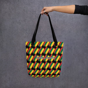 Rockin Jamaican Wears Tote Bag - Rockin Jamaican Wears