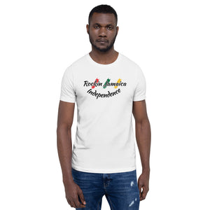 Rockin Jamaican Wears Independence Unisex T-Shirt - Rockin Jamaican Wears