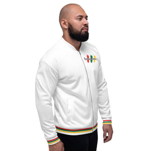 Rockin Jamaican Wears Unisex Bomber Jacket - Rockin Jamaican Wears