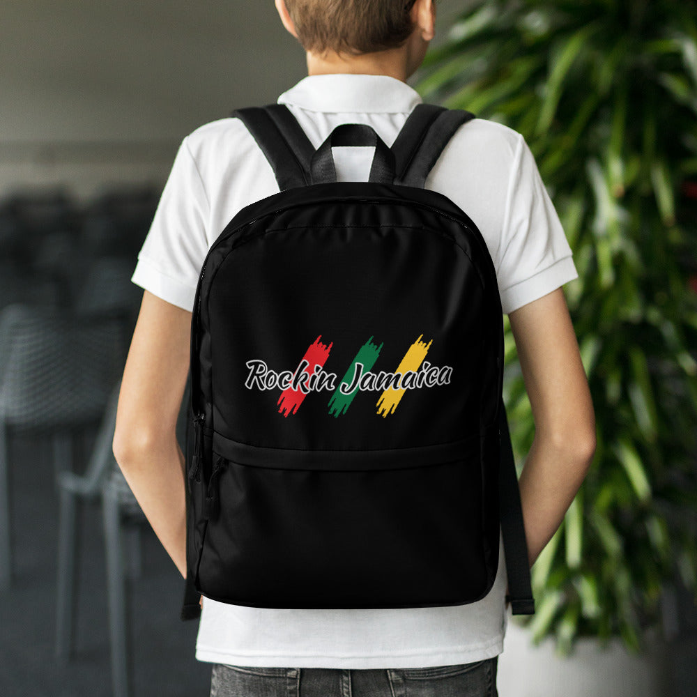 Rockin Jamaican Wears Backpack - Rockin Jamaican Wears