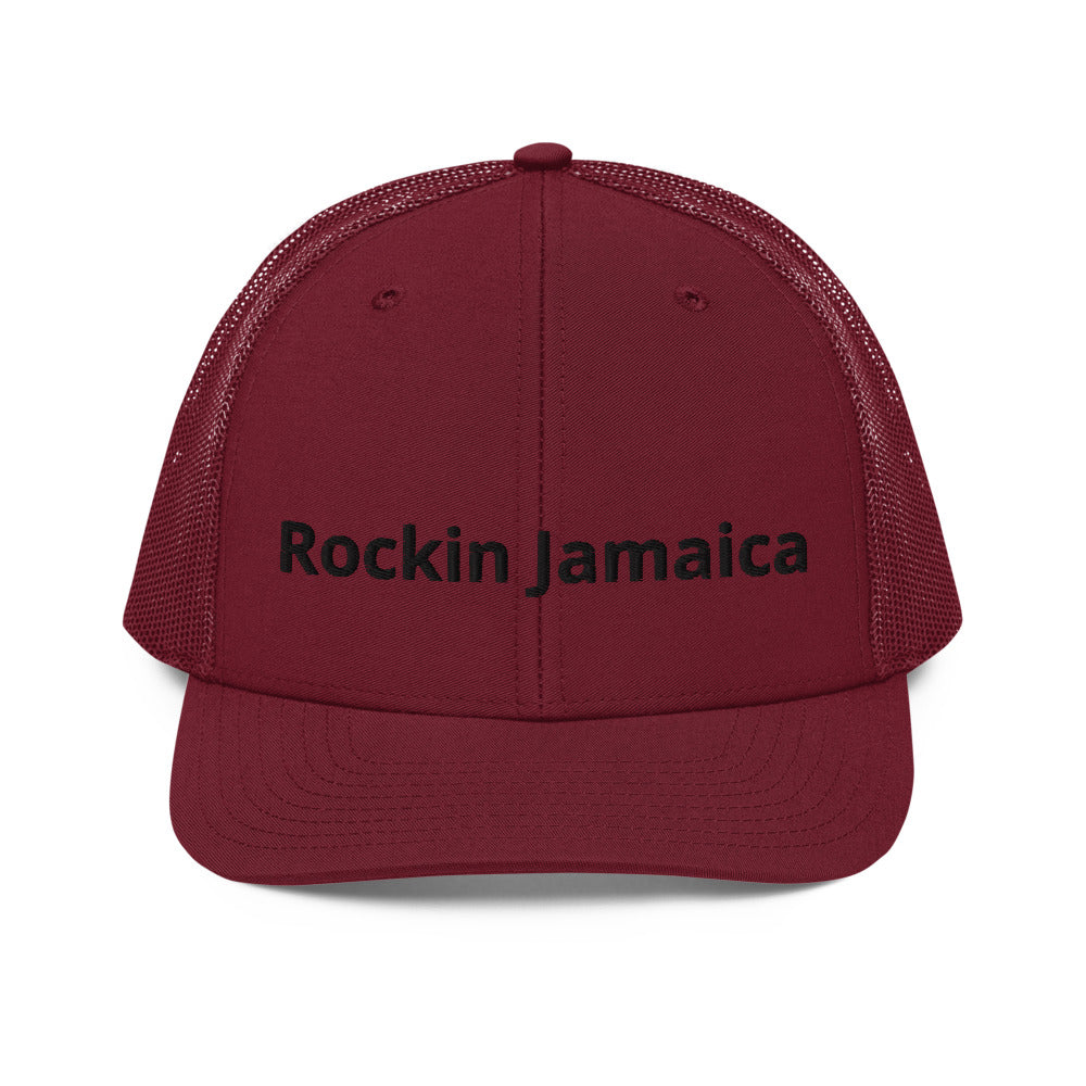 Rockin Jamaican Wears Trucker Cap - Rockin Jamaican Wears