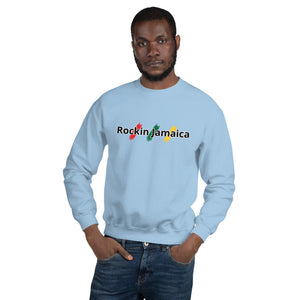 Rockin Jamaican Wears Unisex Sweatshirt - Rockin Jamaican Wears