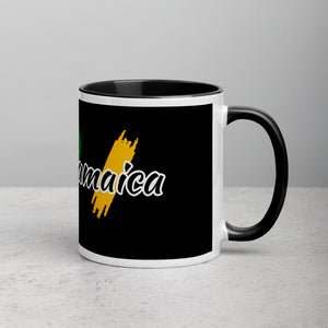 Rockin Jamaican Wears Mug with Color Inside - Rockin Jamaican Wears