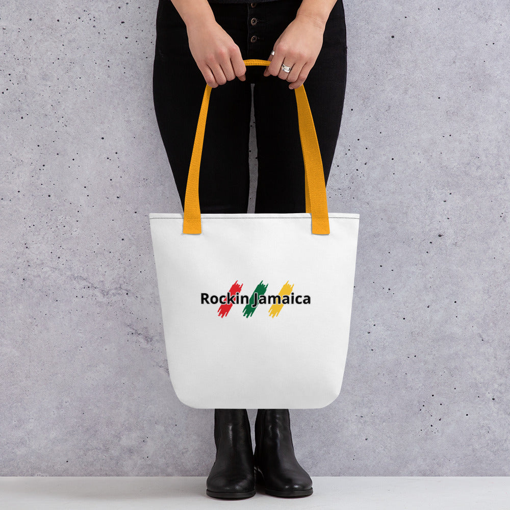 Rockin Jamaican Wears Tote Bag - Rockin Jamaican Wears