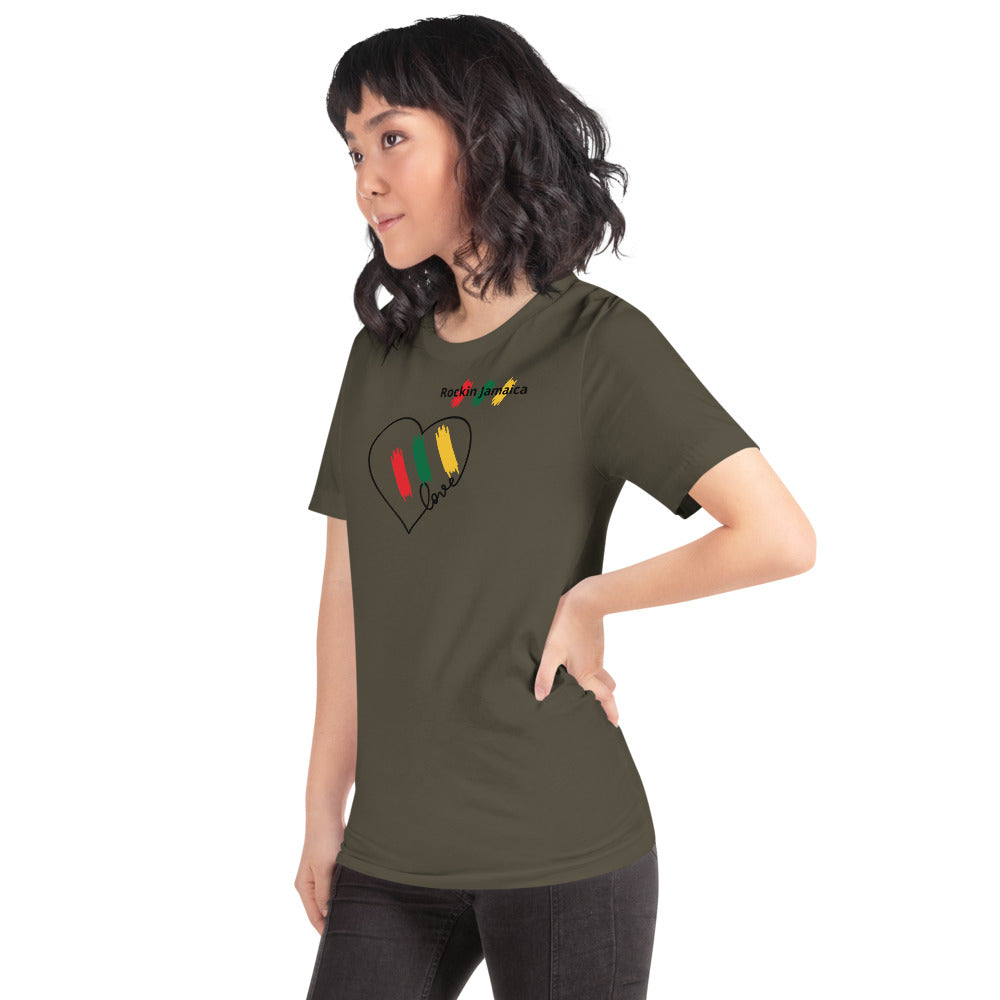 Rockin Jamaican Wears Unisex T-Shirt - Rockin Jamaican Wears