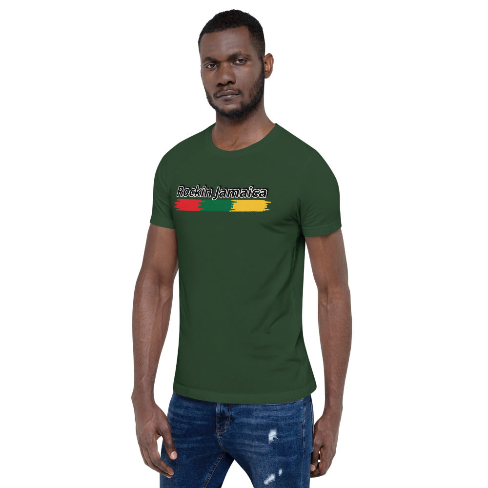Rockin Jamaican Wears Unisex T-Shirt - Rockin Jamaican Wears