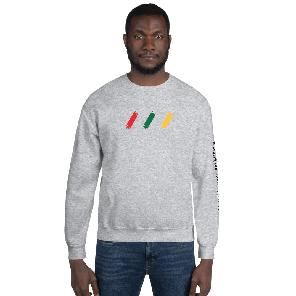 Rockin Jamaican Wears Unisex Sweatshirt - Rockin Jamaican Wears