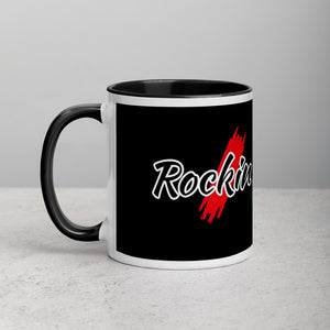 Rockin Jamaican Wears Mug with Color Inside - Rockin Jamaican Wears