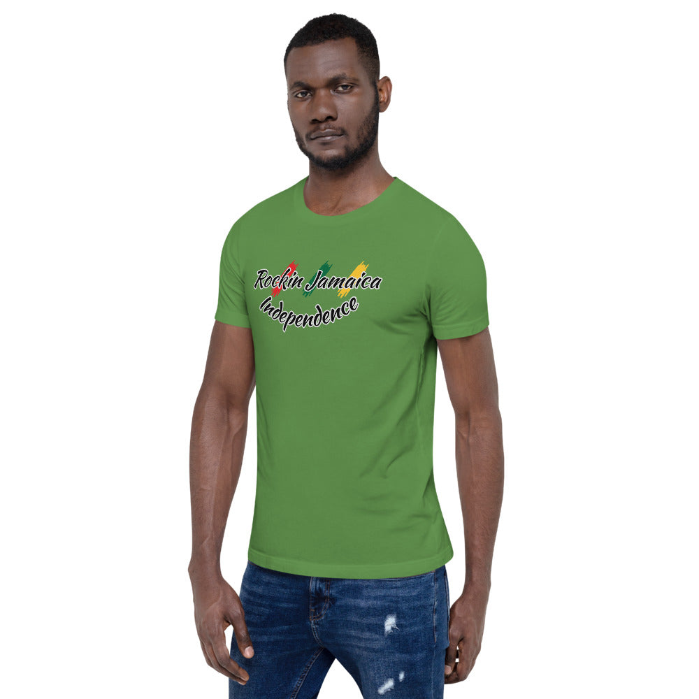 Rockin Jamaican Wears Independence Unisex T-Shirt - Rockin Jamaican Wears