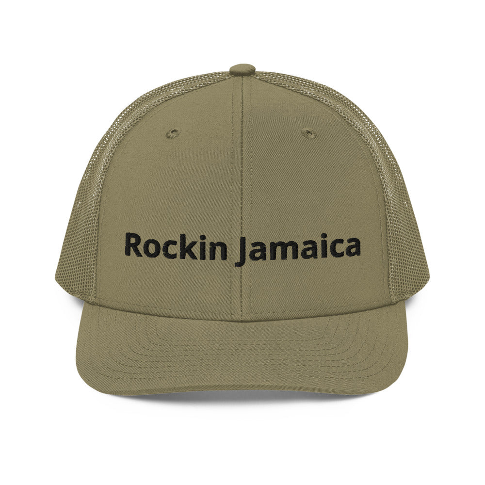 Rockin Jamaican Wears Trucker Cap - Rockin Jamaican Wears