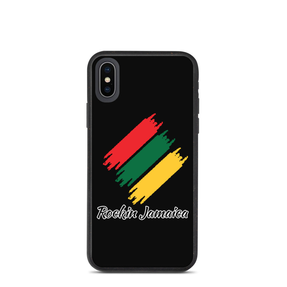 Rockin Jamaican Wears Biodegradable Phone Case - Rockin Jamaican Wears