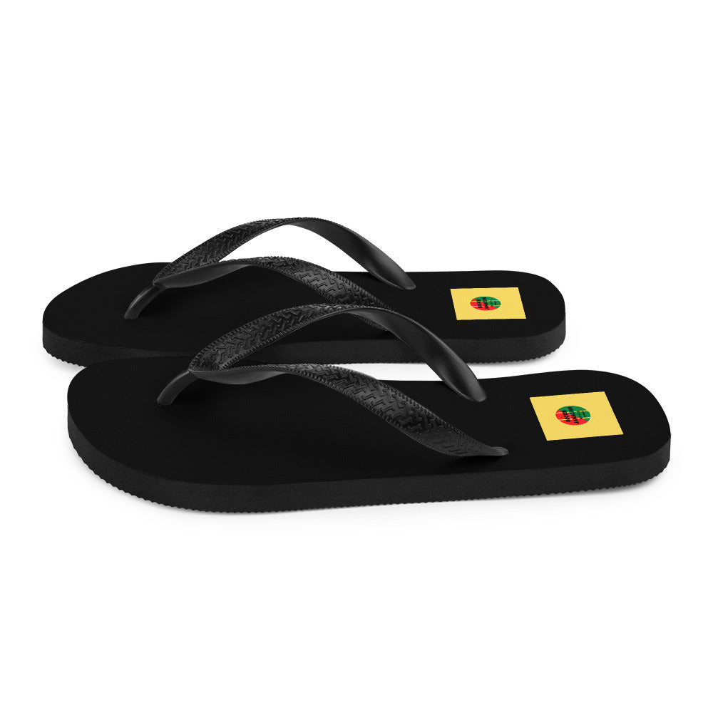 Rockin Jamaican Wears Flip Sandals - Rockin Jamaican Wears