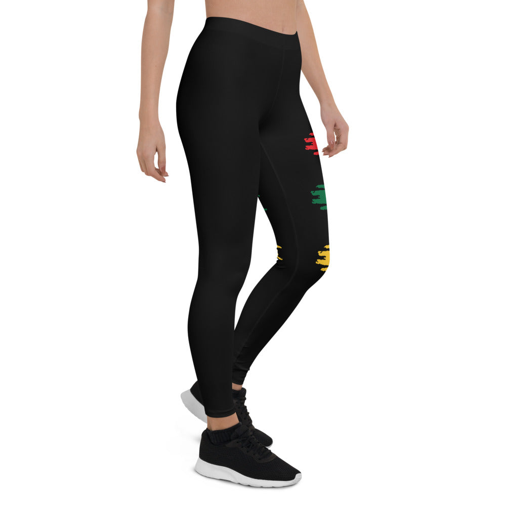 Rockin Jamaican Wears Leggings - Rockin Jamaican Wears