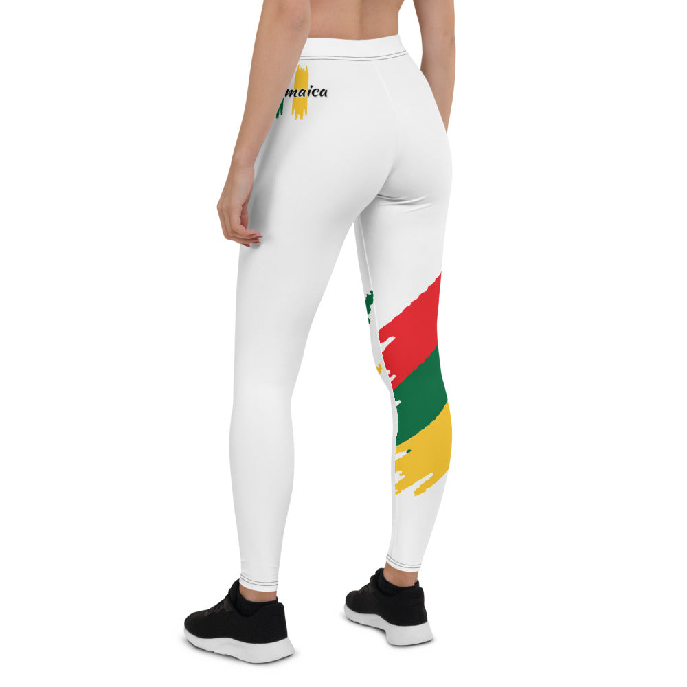 Rockin Jamaican Wears Leggings - Rockin Jamaican Wears