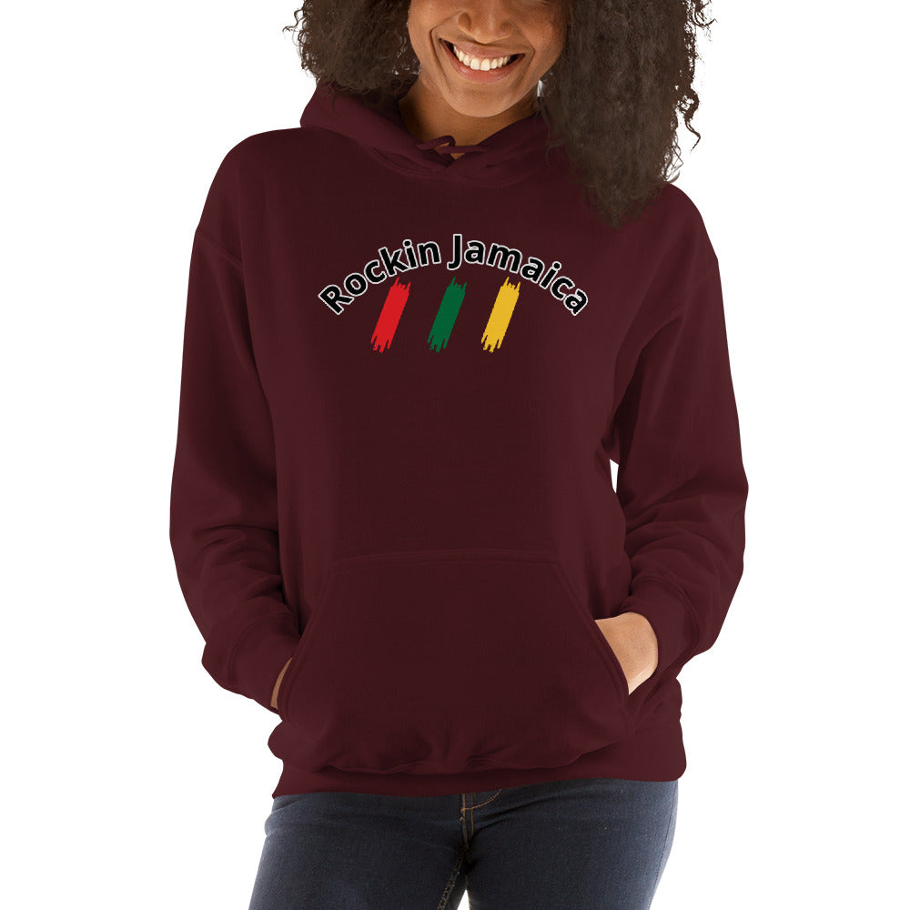 Rockin Jamaican Wears Unisex Hoodie - Rockin Jamaican Wears