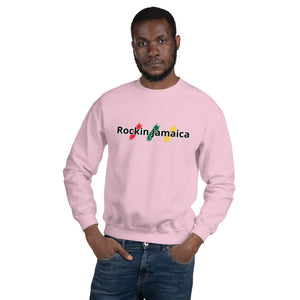 Rockin Jamaican Wears Unisex Sweatshirt - Rockin Jamaican Wears