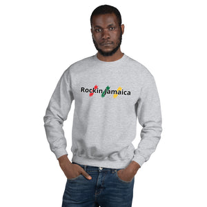 Rockin Jamaican Wears Unisex Sweatshirt - Rockin Jamaican Wears