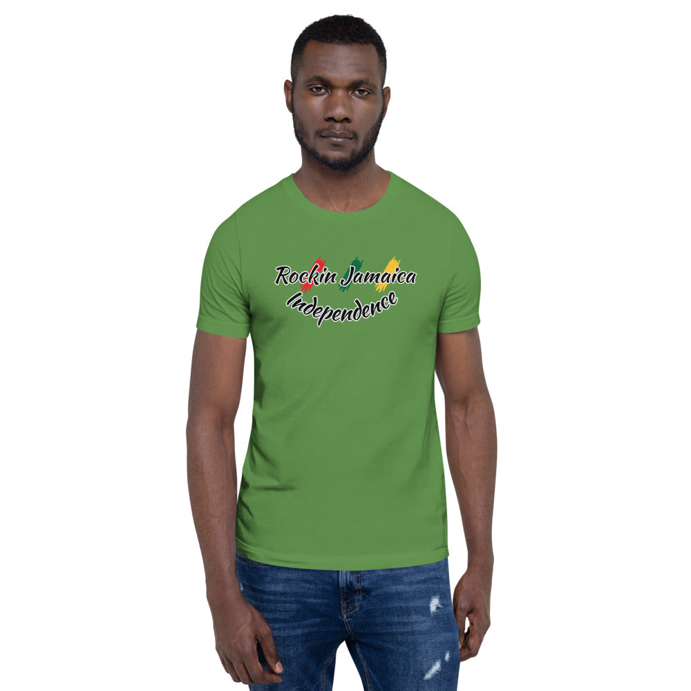 Rockin Jamaican Wears Independence Unisex T-Shirt - Rockin Jamaican Wears