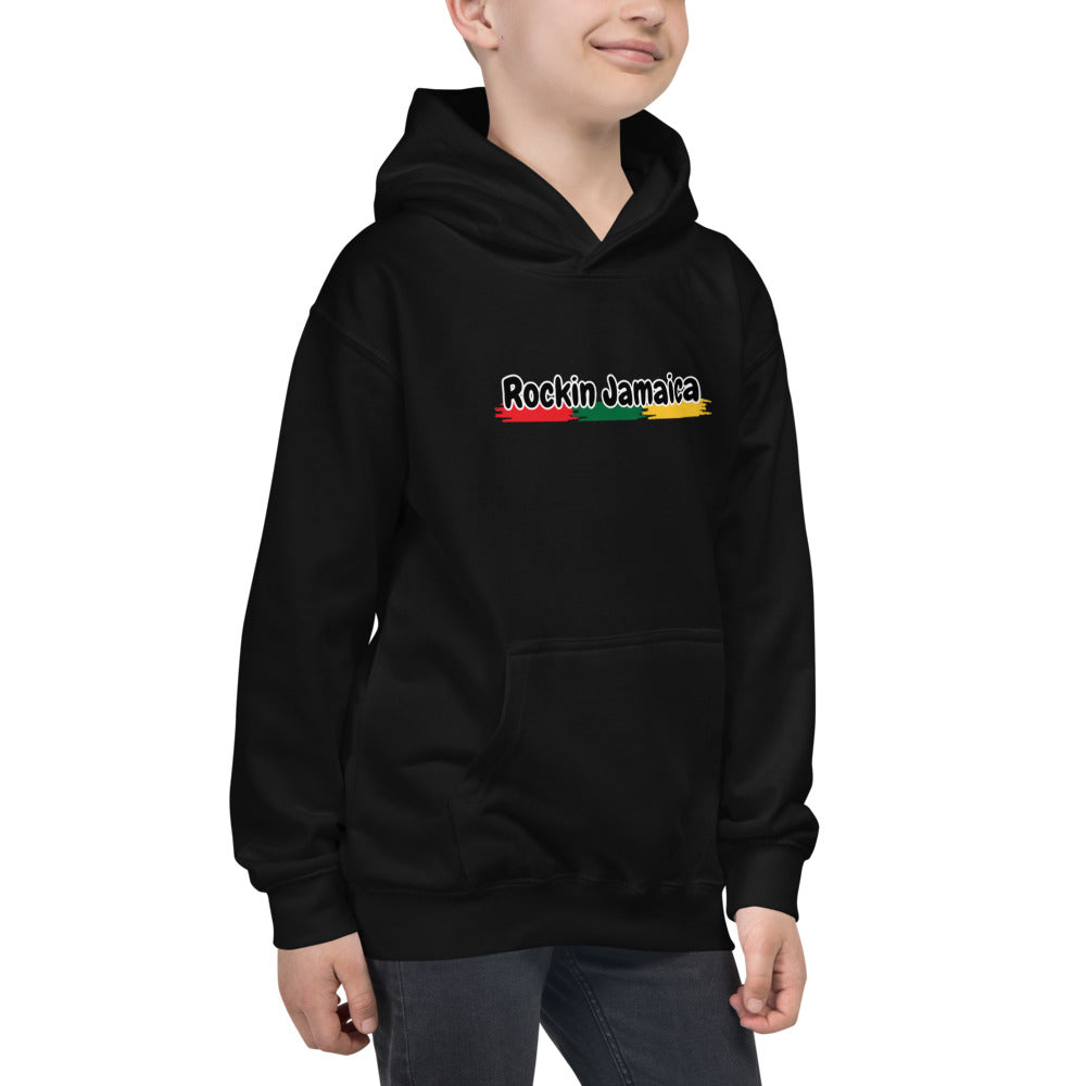 Rockin Jamaican Wears Kids Hoodie - Rockin Jamaican Wears