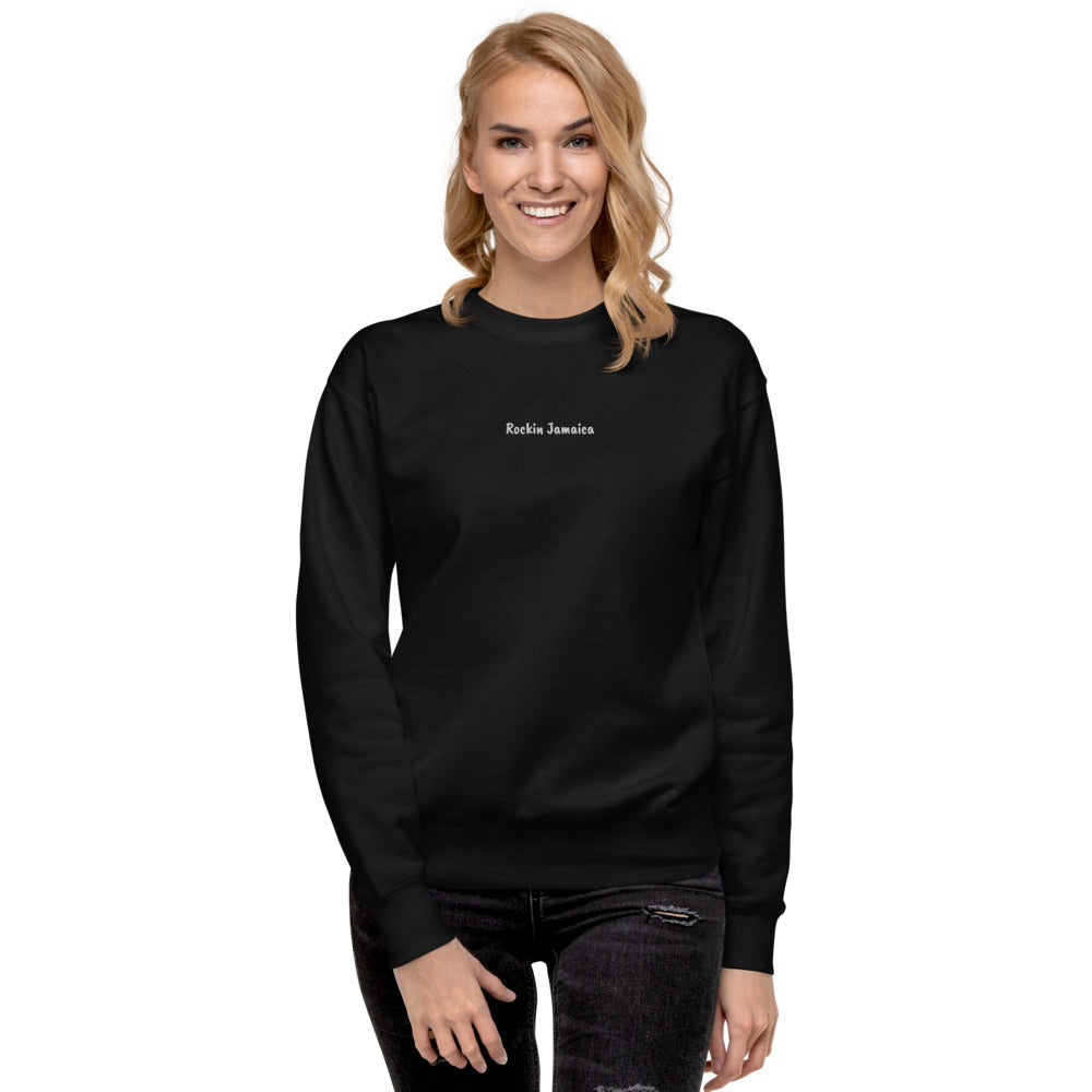 Rockin Jamaican Wears Unisex Fleece Pullover - Rockin Jamaican Wears