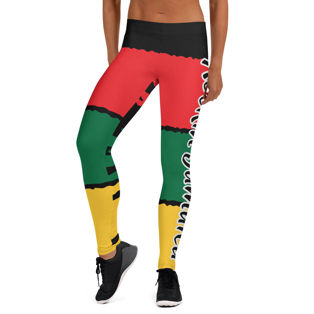 Rockin Jamaican Wears Leggings - Rockin Jamaican Wears