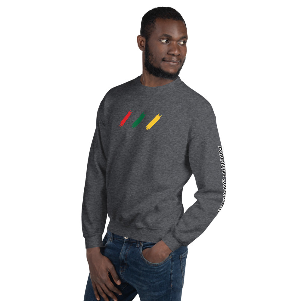 Rockin Jamaican Wears Unisex Sweatshirt - Rockin Jamaican Wears