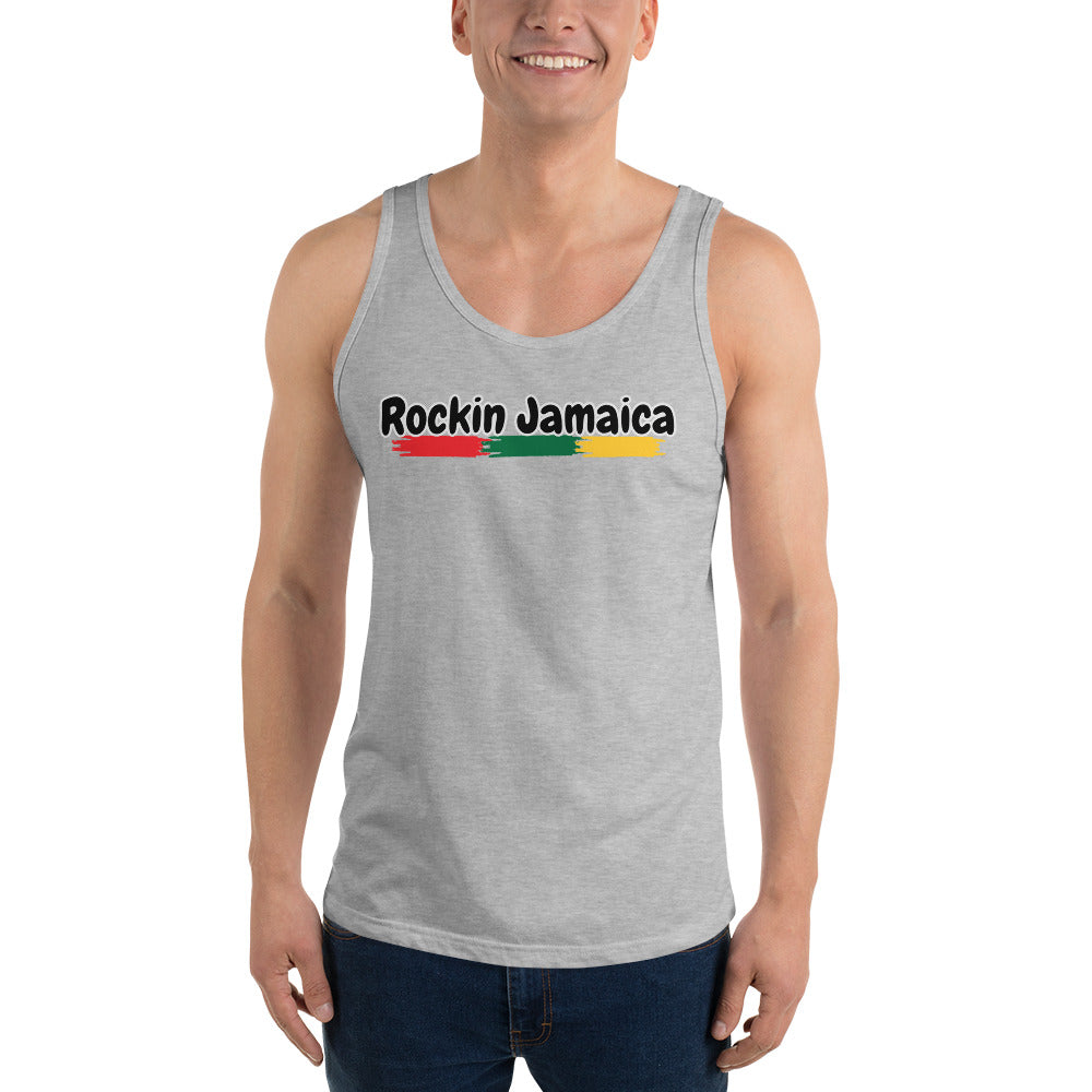 Rockin Jamaican Wears Unisex Tank Top - Rockin Jamaican Wears