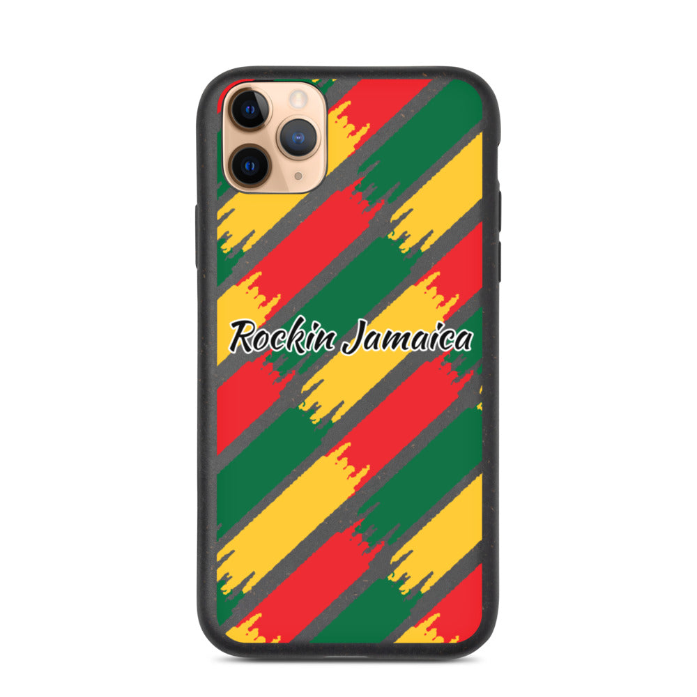 Rockin Jamaican Wears Biodegradable iPhone 11 Case - Rockin Jamaican Wears