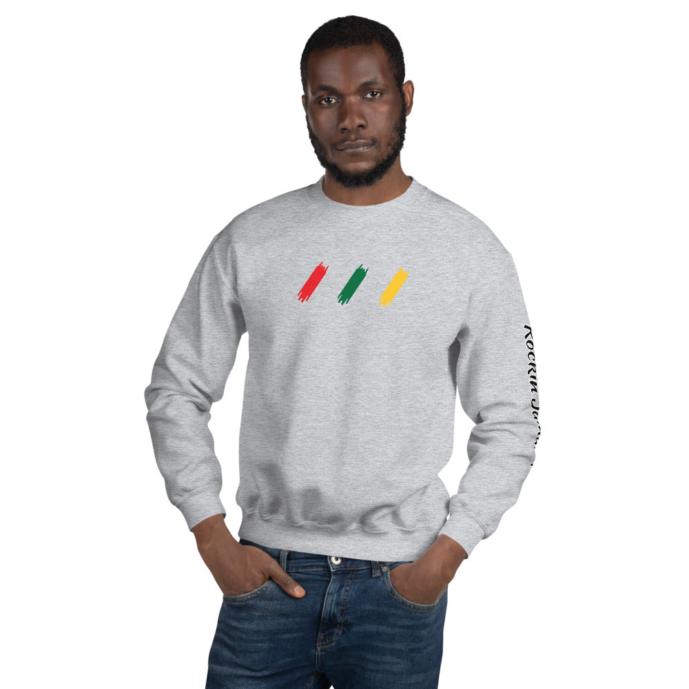 Rockin Jamaican Wears Unisex Sweatshirt - Rockin Jamaican Wears