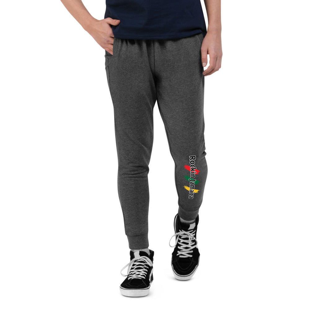 Rockin Jamaican Wears Unisex Joggers - Rockin Jamaican Wears