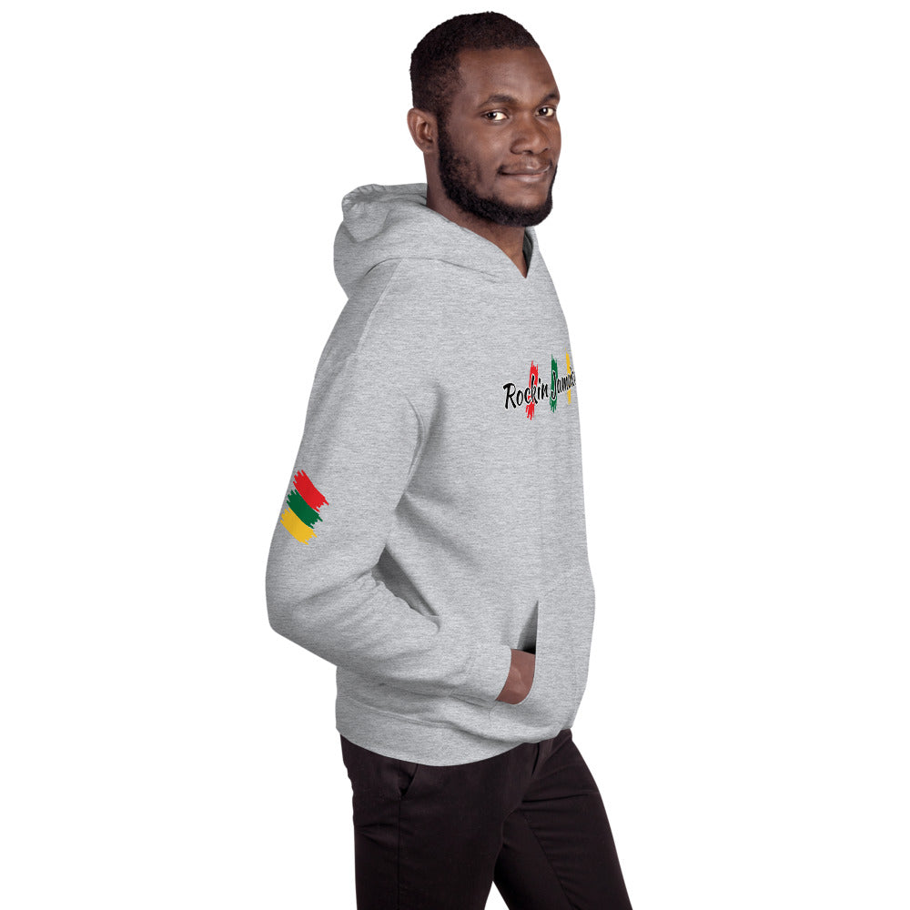 Rockin Jamaican Wears Unisex Hoodie - Rockin Jamaican Wears