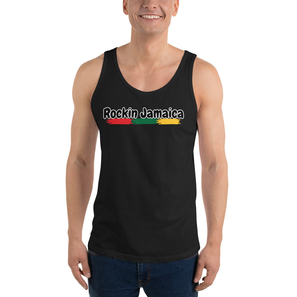 Rockin Jamaican Wears Unisex Tank Top - Rockin Jamaican Wears