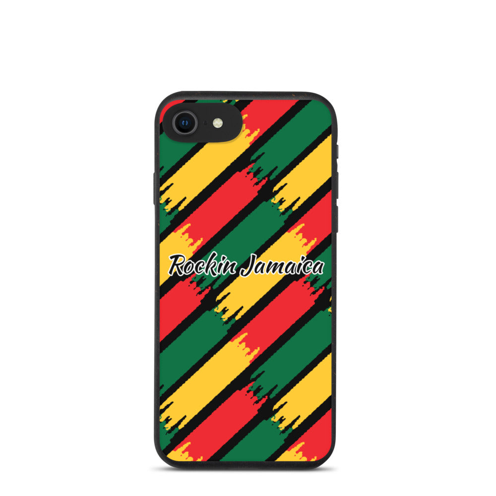 Rockin Jamaican Wears Biodegradable iPhone Case - Rockin Jamaican Wears