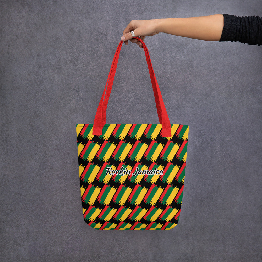 Rockin Jamaican Wears Tote Bag - Rockin Jamaican Wears
