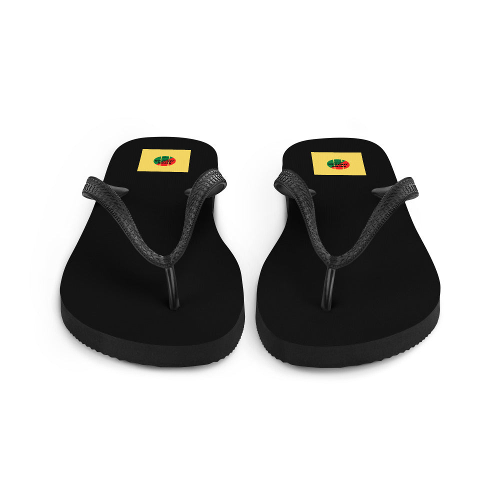 Rockin Jamaican Wears Flip Sandals - Rockin Jamaican Wears