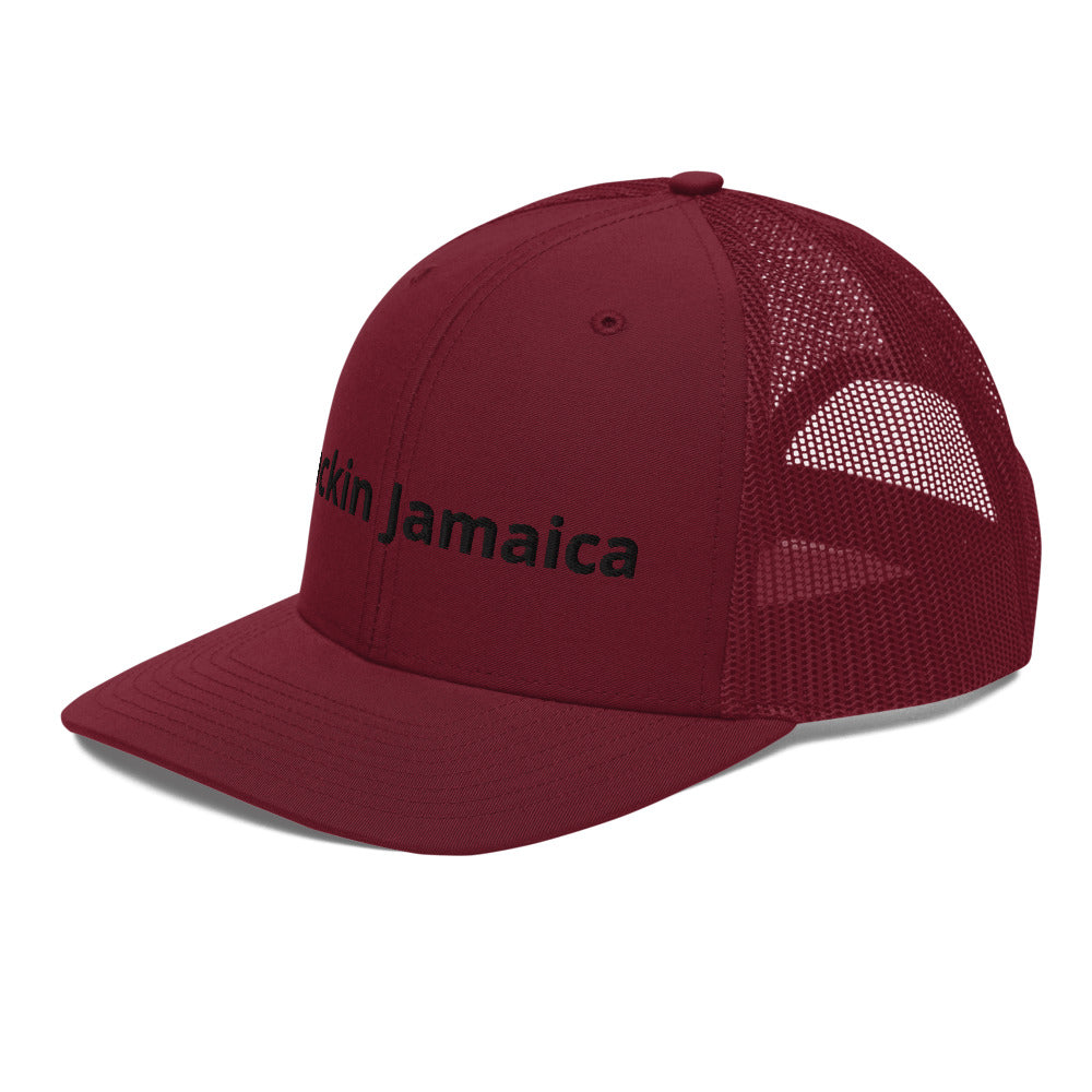 Rockin Jamaican Wears Trucker Cap - Rockin Jamaican Wears