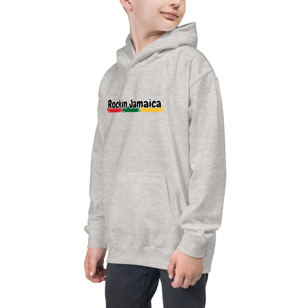 Rockin Jamaican Wears Kids Hoodie - Rockin Jamaican Wears