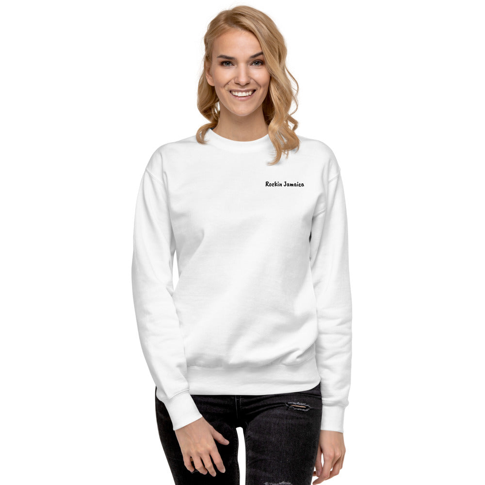 Rockin Jamaican Wears Unisex Fleece Pullover - Rockin Jamaican Wears