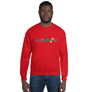 Rockin Jamaican Wears Unisex Sweatshirt - Rockin Jamaican Wears