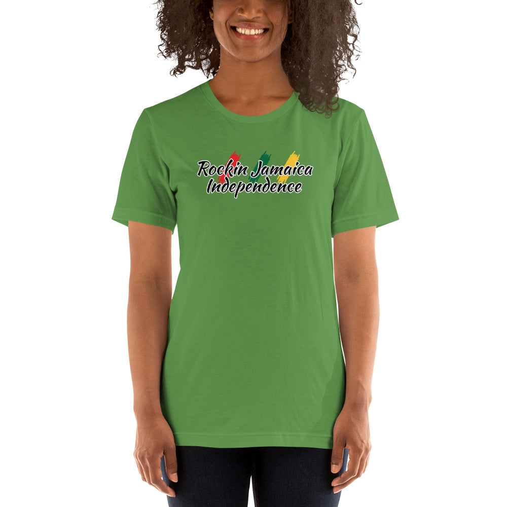 Rockin Jamaican Wears Independence Unisex T-Shirt - Rockin Jamaican Wears