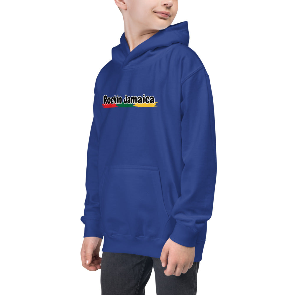 Rockin Jamaican Wears Kids Hoodie - Rockin Jamaican Wears