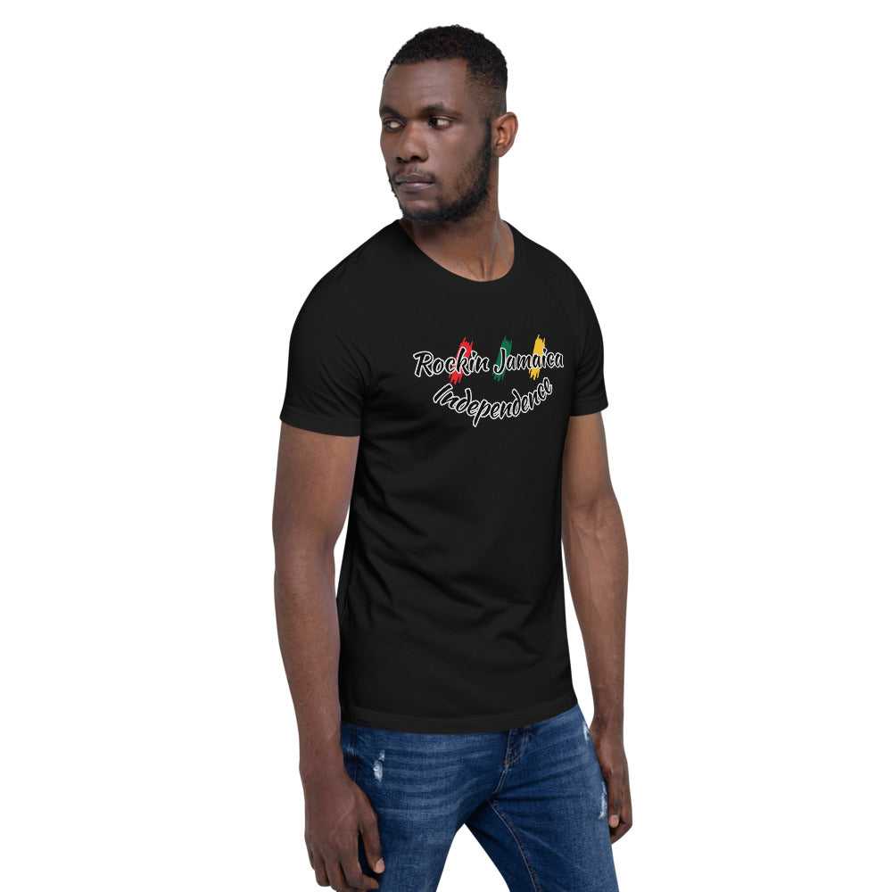 Rockin Jamaican Wears Independence Unisex T-Shirt - Rockin Jamaican Wears