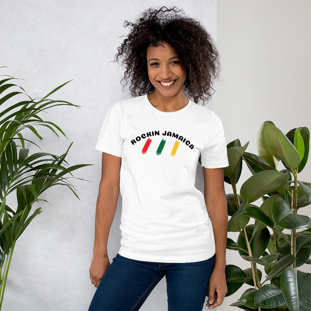 Rockin Jamaican Wears Unisex T-Shirt - Rockin Jamaican Wears